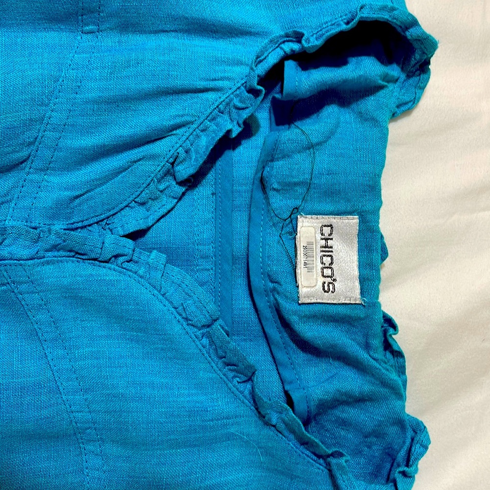 Chico’s linen jacket xl